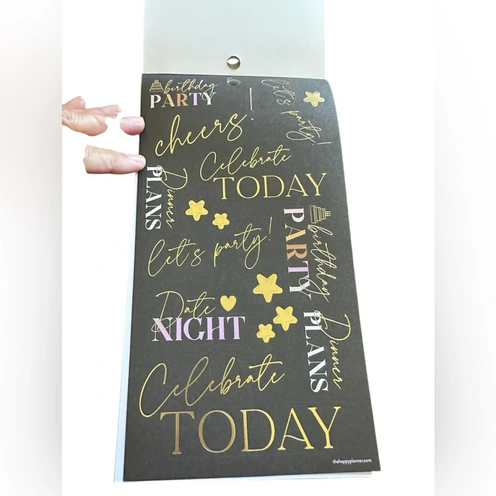 The Happy Planner Let’s Party Sticker Book